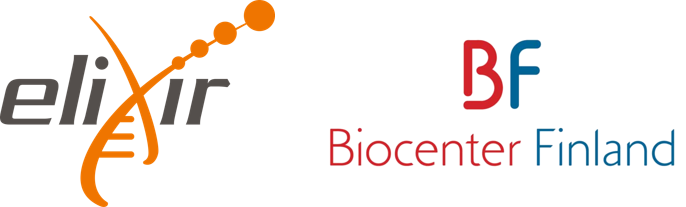 Logos of Elixir and Biocenter Finland